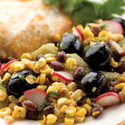Roasted Corn and Bean Salad