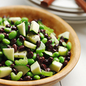 Black Bean and Edamame Avocado Salad